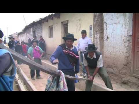 Burning the clothes of the dead in the Andes (Viñac, Peru)