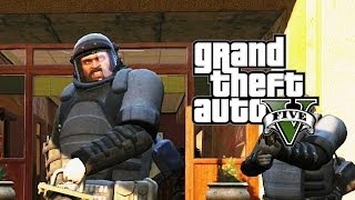 GTA V #37 - Épico Roubo ao Banco em Equipe!!! (GTA 5 em Português PT-BR)