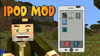 "SUPER iPOD" | iPOD MOD | Minecraft Mod Review