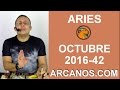 Video Horscopo Semanal ARIES  del 9 al 15 Octubre 2016 (Semana 2016-42) (Lectura del Tarot)