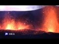 Volcano in Iceland erupts - Dramatic Video