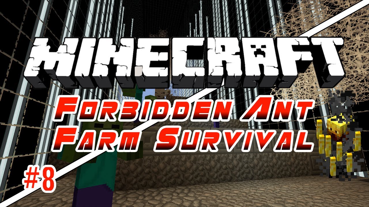 Forbidden Ant Farm Survival: Episode 8 - DIAMONDS! - YouTube