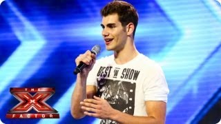 Alejandro sings Hero by Enrique Iglesias - Arena Auditions Week 1 - The X Factor 2013