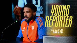 Young Reporters Q&A with Gleison Bremer | Juventus | Powered by Balocco