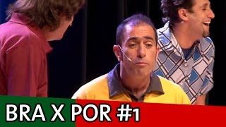 Os Barbixas - Improvável - Brasil X Portugal (Fábio Lins, Commedia a La Carte e Daniel Tauszig)