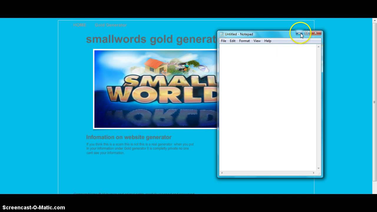 SMALLWORLDS VIP GOLD AND TOKEN CHEAT - YouTube