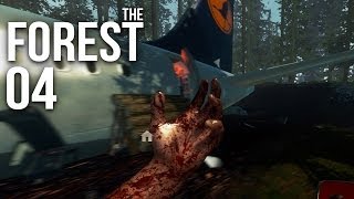 THE FOREST [HD+] #004 - Wohnen im Flugzeug ★ Let's Play The Forest