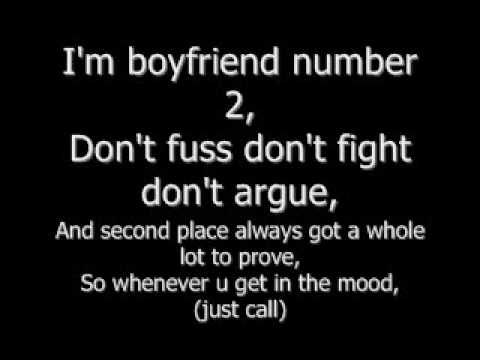 Lyrics too - BoyFriend Number 2-Pleasure P - YouTube