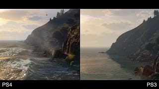 Grand Theft Auto 5/GTA 5 PS4 vs PS3 Trailer Comparison