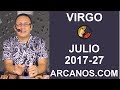 Video Horscopo Semanal VIRGO  del 2 al 8 Julio 2017 (Semana 2017-27) (Lectura del Tarot)