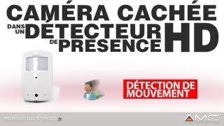 CAMÉRA CACHÉE ULTRA HD 4K DANS UN DÉTECTEUR DE FUMÉE [SECUTEC.FR