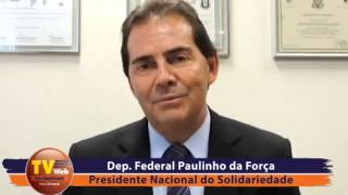 Presidente nacional explica ação do Solidariedade pela correção do FGTS