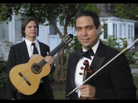 Violin and Guitar Wedding Cocktail Music by Benavides Galvez Duo New