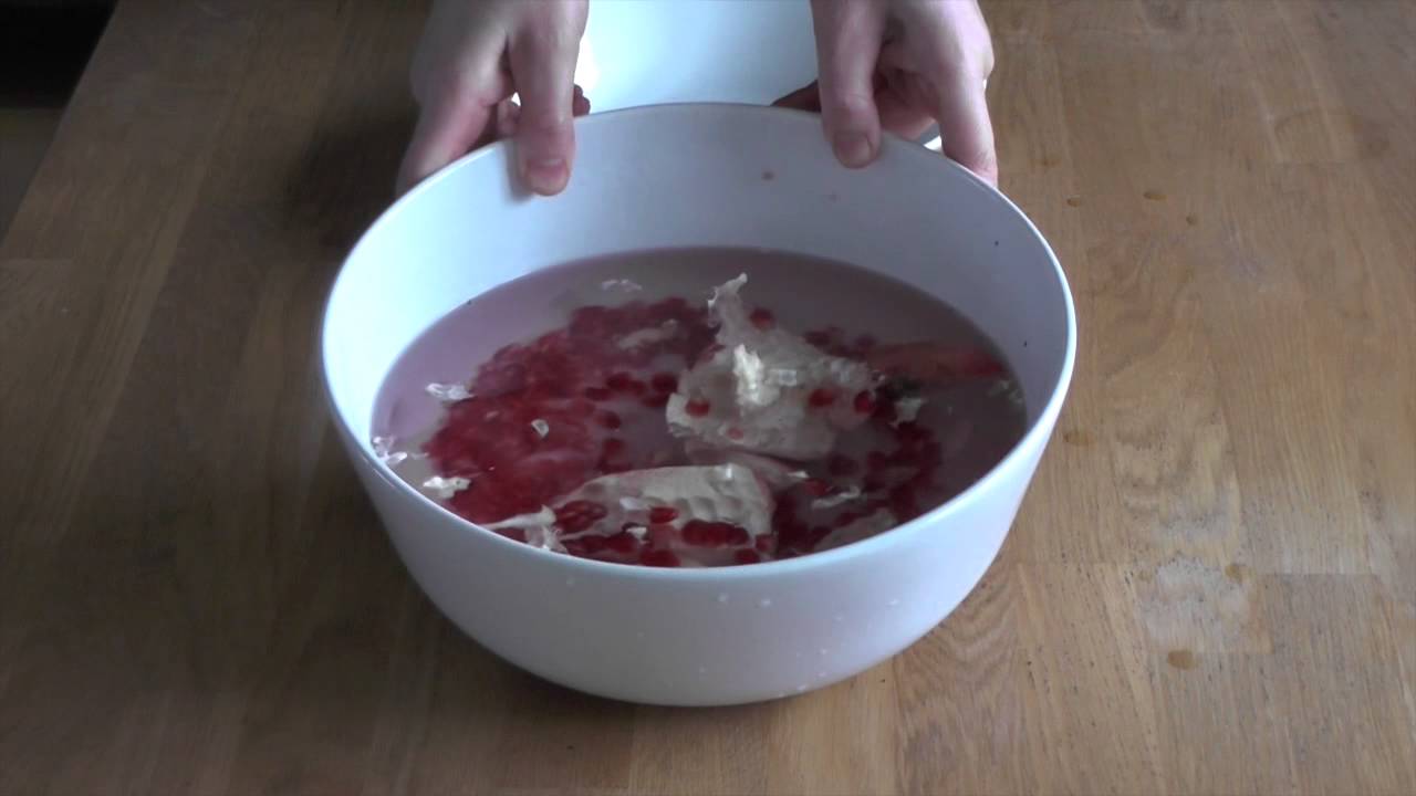 granaatappel pellen
