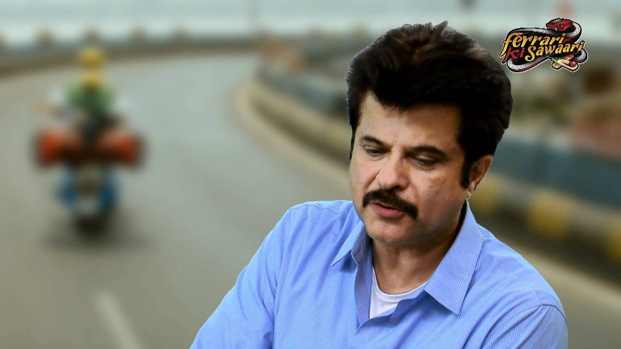 Anil Kapoor talks about Ferrari Ki Sawaari - YouTube