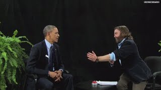 Zach Galifianakis 'interviews' Obama