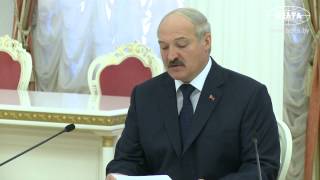 Лукашенко на встрече с губернатором Пензенской области