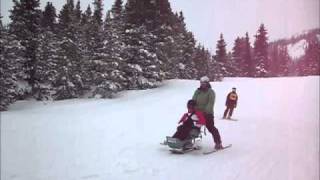 Quadriplegic Skiing