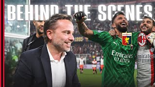 Behind The Scenes | Genoa v AC Milan | Exclusive