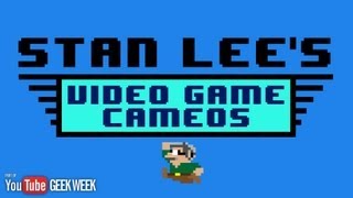 Stan Lee Video Game Cameos - YouTube Geek Week