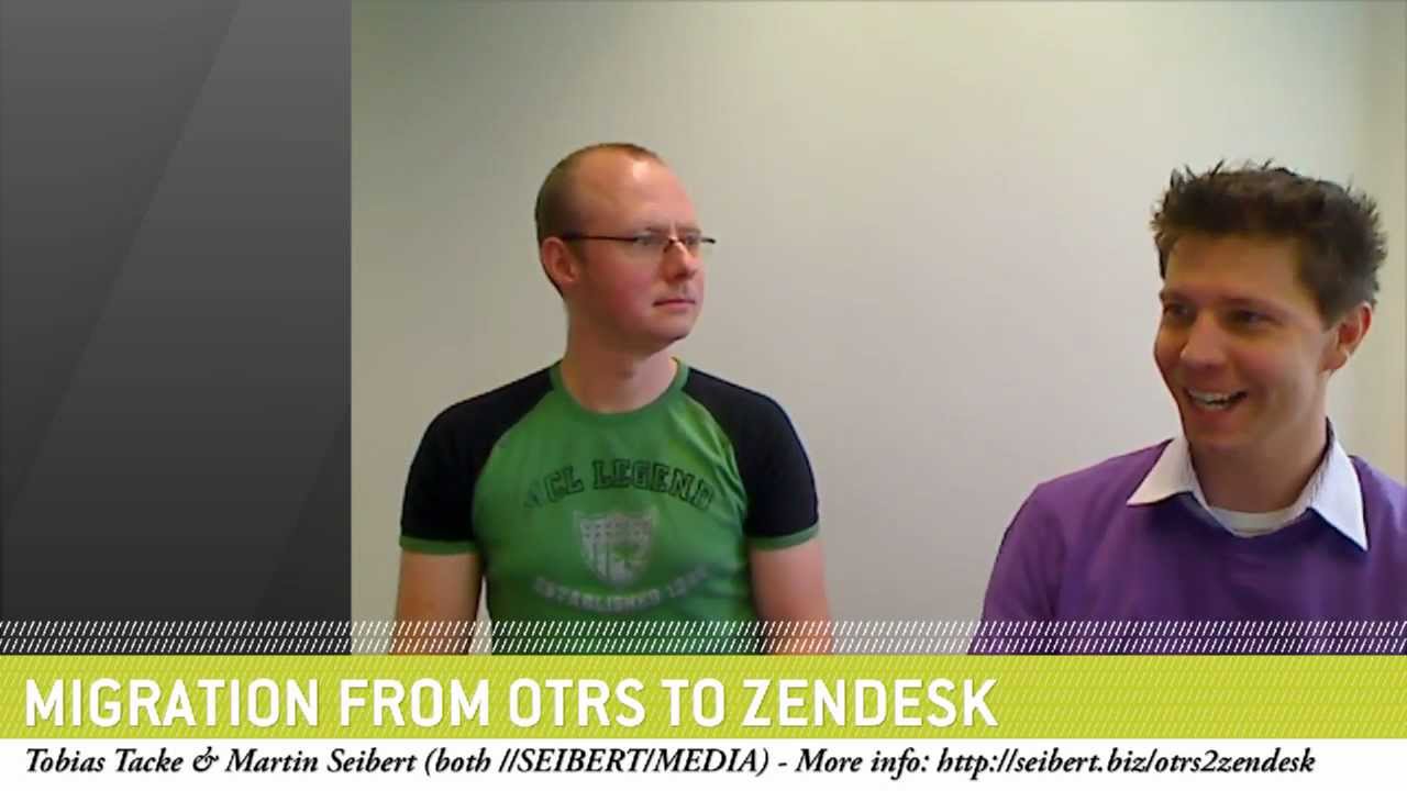 Installation of the OTRS-Plugin-Module for Zendesk - YouTube