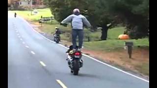 Accidentes locos en moto