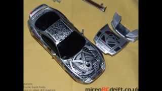 RC XMODS XMOD Drift Toyota Supra Bodyset Custom paint graphics sharpie pen design speedhunters d1GP