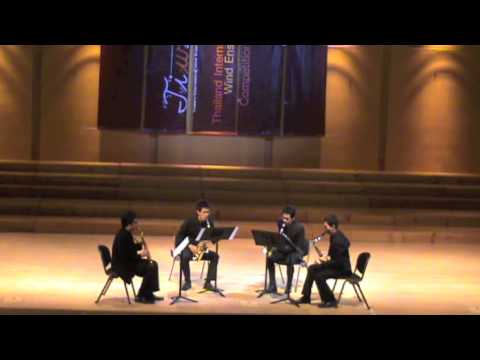 Quartuor "Final" by  Jindrich Feld [Siam Saxophone Quartet]