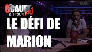 Marion, seule face à 4 serpents en direct de son appart ! - C'Cauet sur NRJ