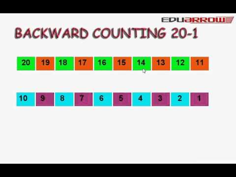 Backward Counting 20 - 1 - YouTube