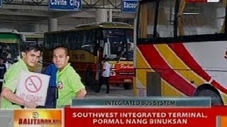 BT: Southwest Integrated Terminal sa Parañaque, pormal nang binuksan