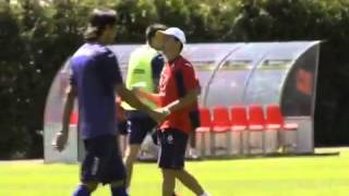 Montella durante allenamento - Moena 01-08-2013