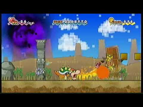 Super Paper Mario - WALKTHROUGH - Chapter 5-1 Part 2 (Nintendo, are ...