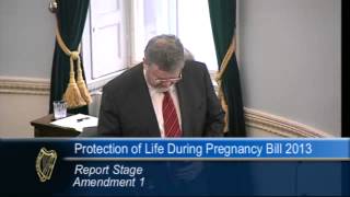 Minister Reilly accuses Senator of "trying to denigrate the medical profession"