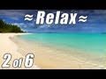 RELAX. Caribbean 2 Ocean Waves with ocean sounds Relaxation Meditation video