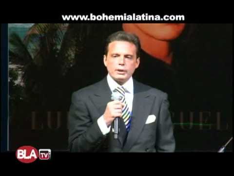 VIDEO CONFERENCIA DE PRENSA LUIS MIGUEL video conferencia de prensa luis miguel: