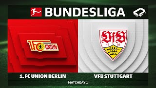 1. FC Union Berlin vs. VfB Stuttgart | Matchday 1 — Bundesliga 2025/26