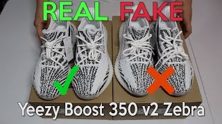 How to tell if your Yeezy Zebras are fake YouTube