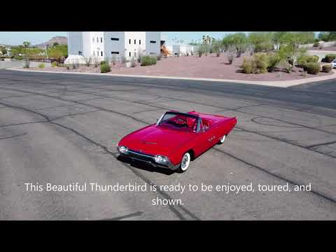 video 1963 Ford Thunderbird Convertible