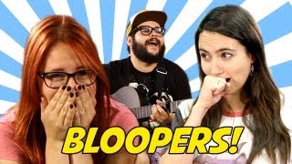 Songs, Gas and Thighs on Bloopers!