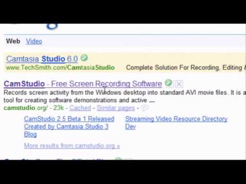 How To Download CamStudio For Free | Vista & Xp -]) - YouTube