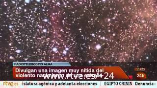 El mayor Radiotelescopio del mundo logra captar el nacimiento de una estrella