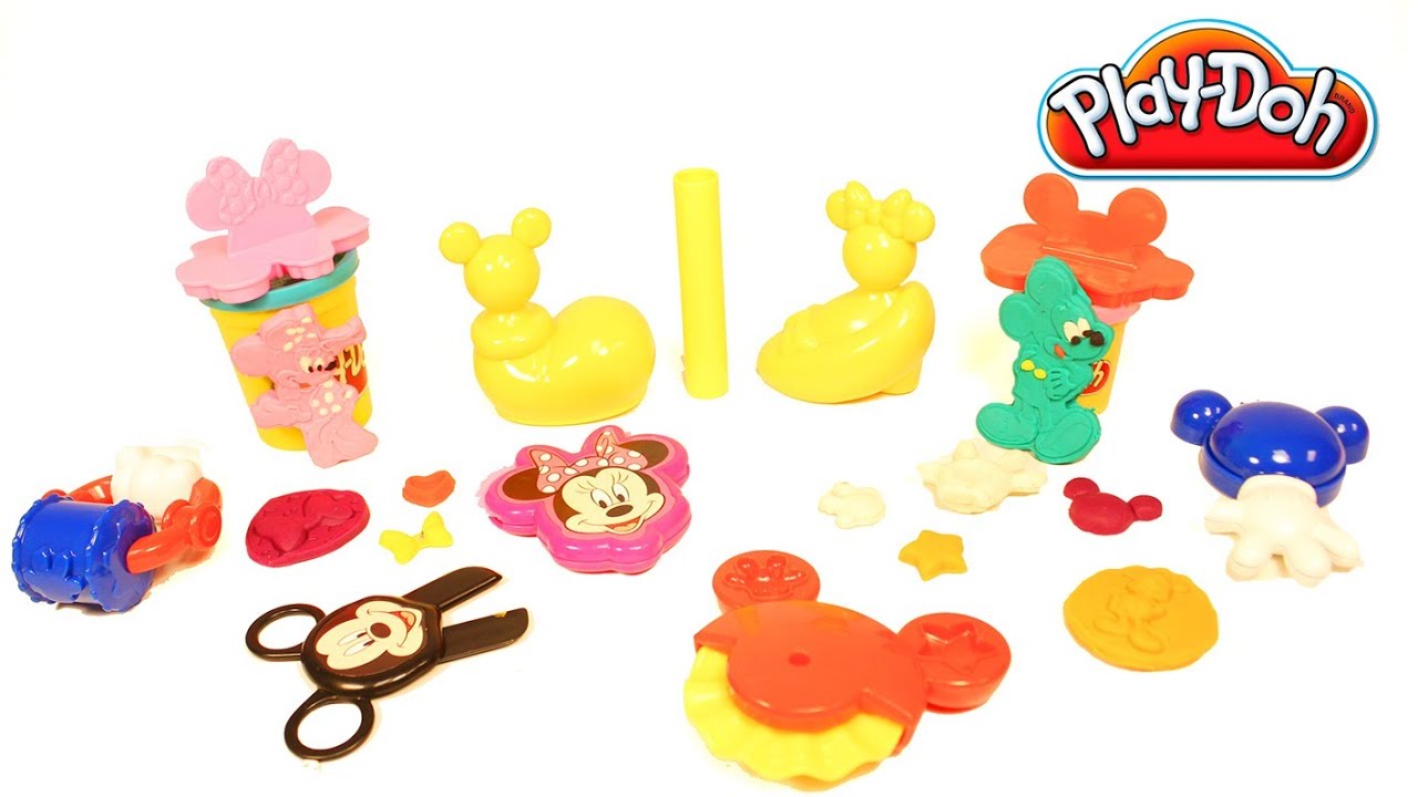 Minnie & Mickey Mouse Play Doh playset playdo by Lababymusica - YouTube