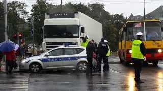 Jak pan Henryk zablokował pół Warszawy w dniu 17.09.2013.