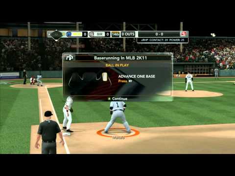 MLB 2K11 Walkthrough - My Player Mode - Game 1