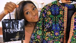 HUGE HAUL!!! PRIMARK, SEPHORA, URBAN OUTFITTERS, TOPSHOP & MORE