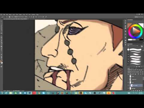 Manga Coloring tutorial for beginners!, 