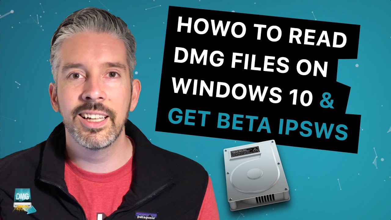 how to recognize dmg for windows 7