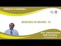 Lecture - 25 Bending of Beam - IV