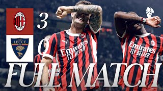 Full Match | AC Milan 3-0 Lecce | Morata, Theo Hernández, Pulisic | Serie A 2024/25